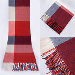Autumn/winter children's plaid scarf  for boys, girls and babies
