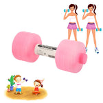 1kg Gym Weight Loss Exercise Water Dumbbells for Fitness