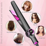 Two-In-One  Curling And Straightening  Fast Heating Hair Straightener
