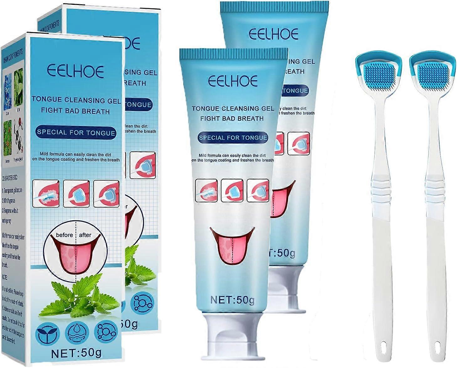 EELHOE Tongue Cleansing Gel  for Dental Hygiene