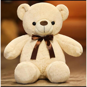 Cute Teddy Bear Plush Toy Stuffed Animals Bear with Roses Flower Kids Toys