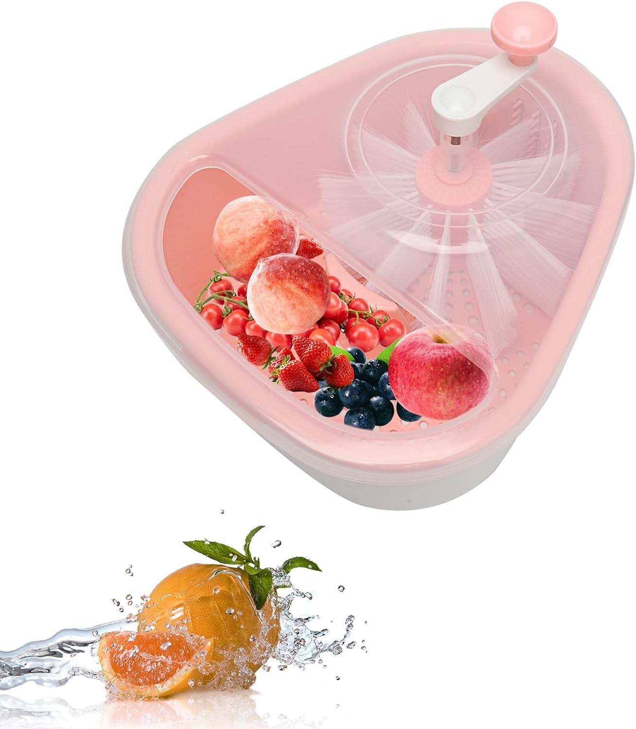 Fruit And Vegetable Washer With Brush