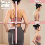 Posture Stick Pole Retractable Yoga Back Stick Children Adult