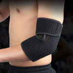 ports Elbow Support Bandage Adjustable Sports Safety Arm Sleeve Pad