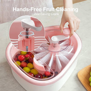 Fruit And Vegetable Washer With Brush