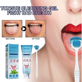 EELHOE Tongue Cleansing Gel  for Dental Hygiene