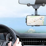 , 360 Degree Rotation Universal Cell Phone Holder for Car Clip Mount Stand
