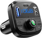 Car Bluetooth Receiver, MP3 PlaybackSmart Fast Charger,