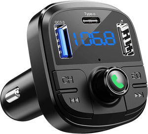 Car Bluetooth Receiver, MP3 PlaybackSmart Fast Charger,