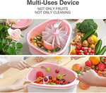 Fruit And Vegetable Washer With Brush