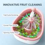 Fruit And Vegetable Washer With Brush