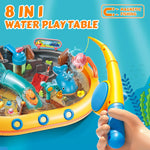 Summer water park, water fishing , Bath Toy