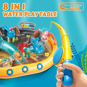 Summer water park, water fishing , Bath Toy