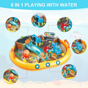 Summer water park, water fishing , Bath Toy