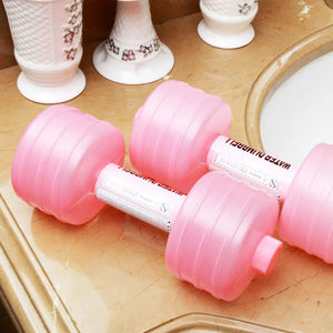 1kg Gym Weight Loss Exercise Water Dumbbells for Fitness