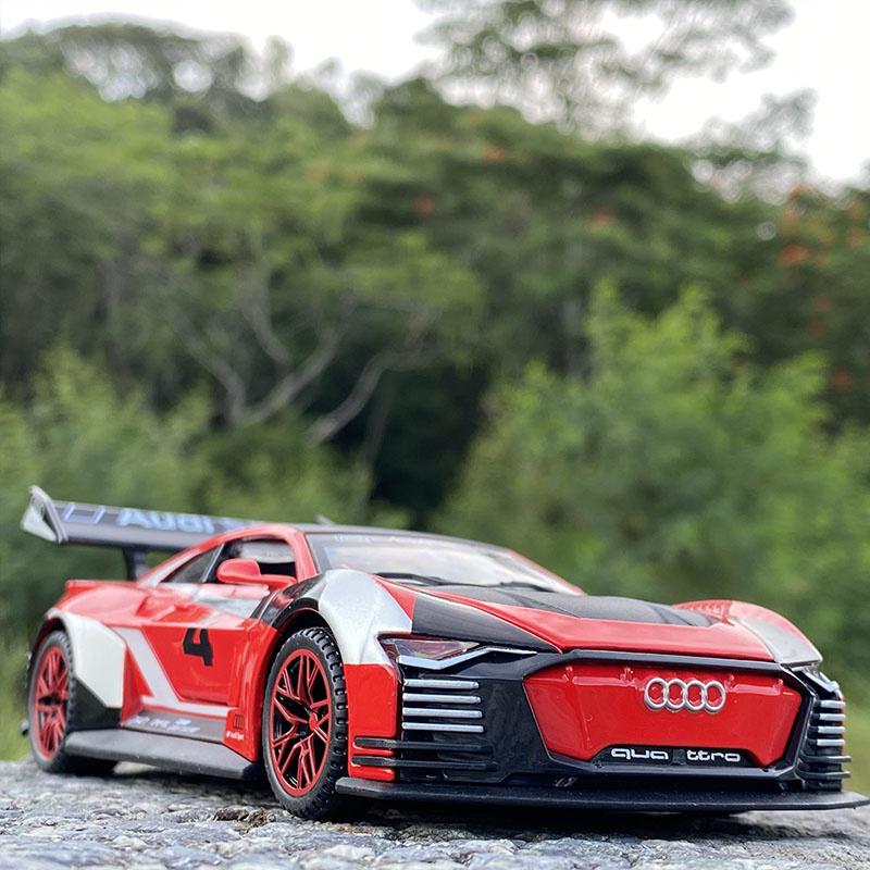 Sports Car Toy Model Alloy Rubber Tires Roadster