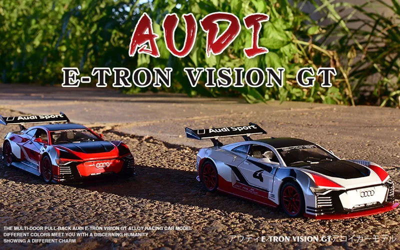 Sports Car Toy Model Alloy Rubber Tires Roadster