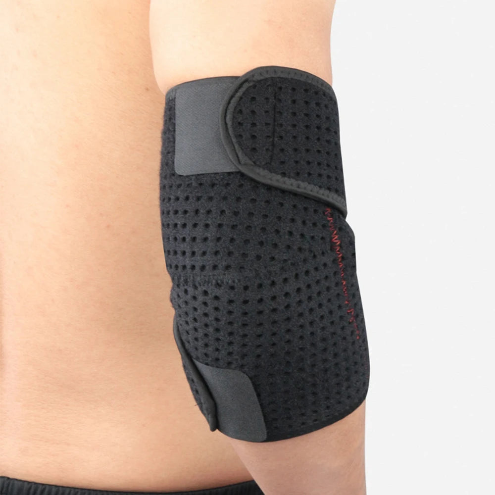 ports Elbow Support Bandage Adjustable Sports Safety Arm Sleeve Pad
