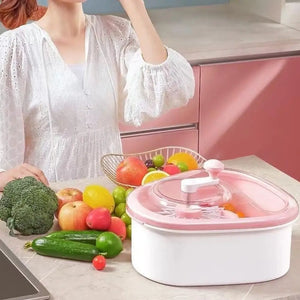 Fruit And Vegetable Washer With Brush