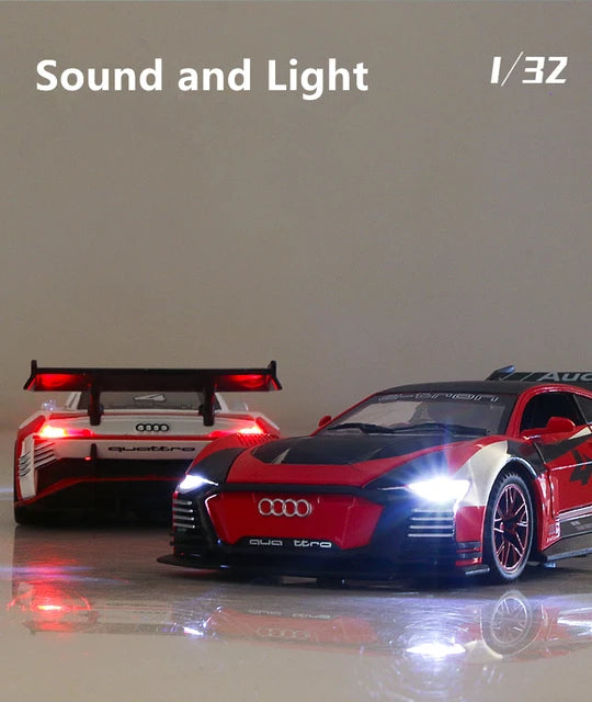 Sports Car Toy Model Alloy Rubber Tires Roadster