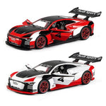 Sports Car Toy Model Alloy Rubber Tires Roadster