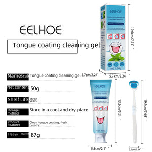 EELHOE Tongue Cleansing Gel  for Dental Hygiene