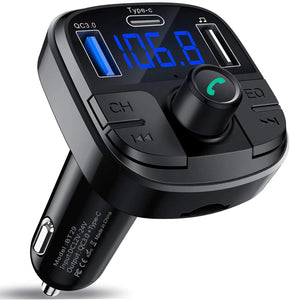 Car Bluetooth Receiver, MP3 PlaybackSmart Fast Charger,