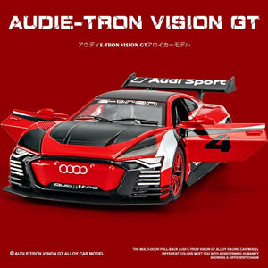Sports Car Toy Model Alloy Rubber Tires Roadster