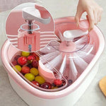 Fruit And Vegetable Washer With Brush
