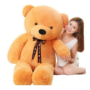 Cute Teddy Bear Plush Toy Stuffed Animals Bear with Roses Flower Kids Toys