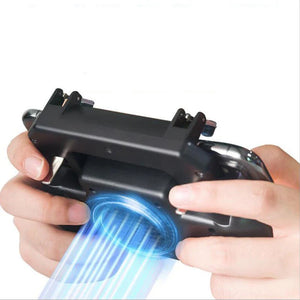 New-Mobile Gaming Controller With Cooling Fan For PUBG Trigger