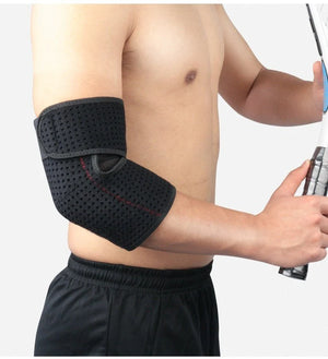 ports Elbow Support Bandage Adjustable Sports Safety Arm Sleeve Pad