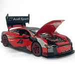Sports Car Toy Model Alloy Rubber Tires Roadster