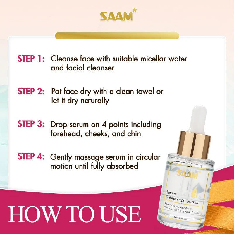 SAAM Young & Radiance Face Serum
