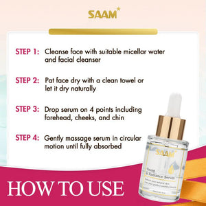 SAAM Young & Radiance Face Serum