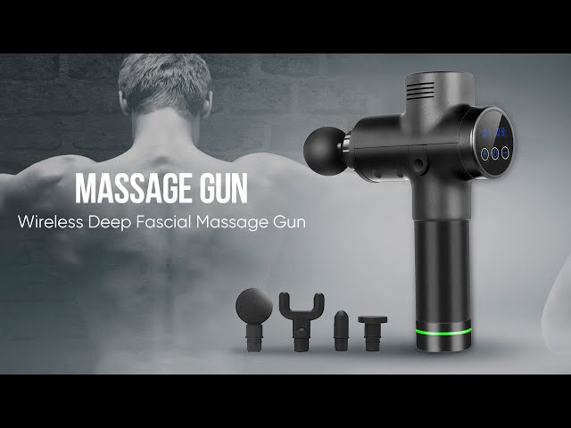 Fascial Massage Gun hand Muscle massager gun Body Neck Back  Muscle Relaxation